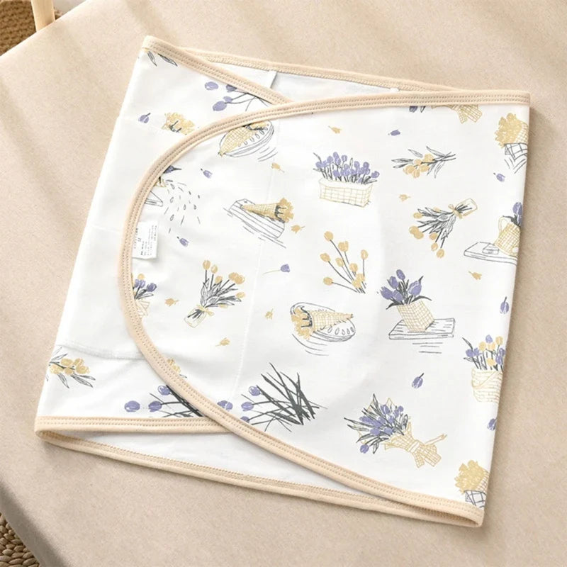 Lightweight Baby  Newborn Swaddle Blanket Wrap Cotton Baby Blanket Wrap for Baby 0-6 Months Birthday Dropshipping
