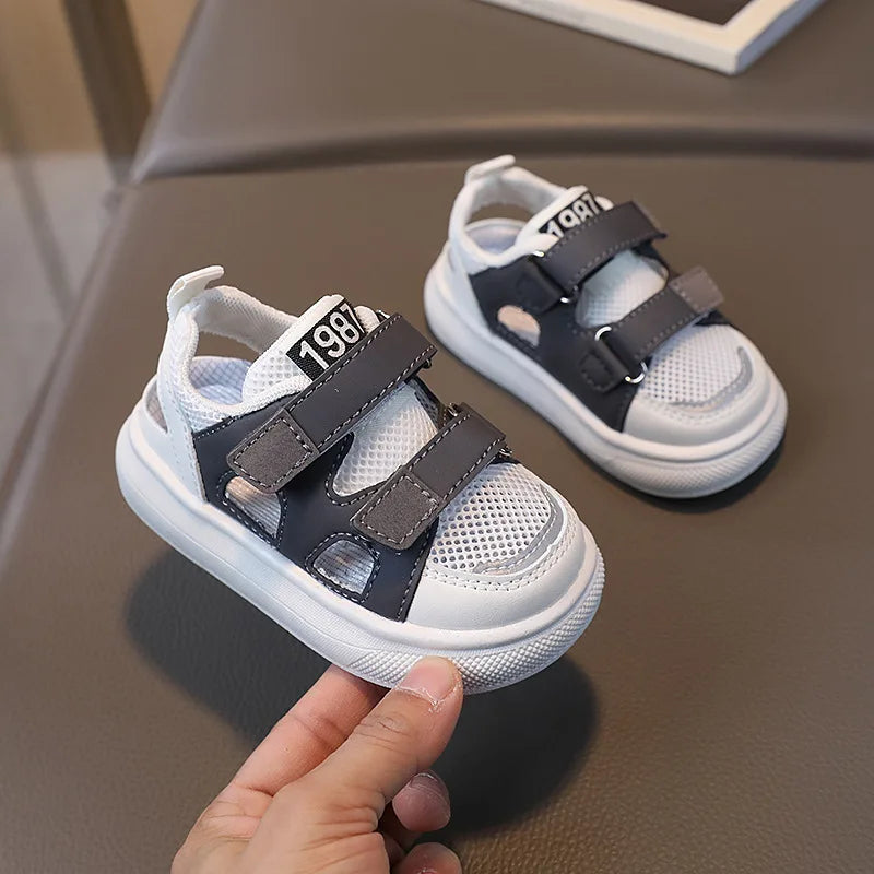 0-7 Years Kids Sneakers Summer Sport Sandals Baby Boys Breathable Mesh Tenis Shoes Girls Antislip Toddler Shoes Sandalias Infant
